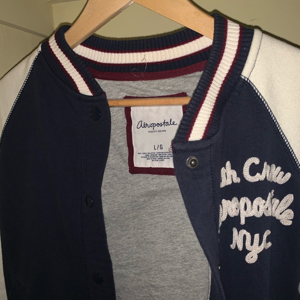 Authentic Aeropostale Varsity Jacket - image 2